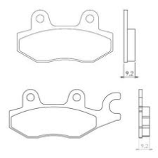 Тормозные колодки Brenta FT 4021 (FA197)
